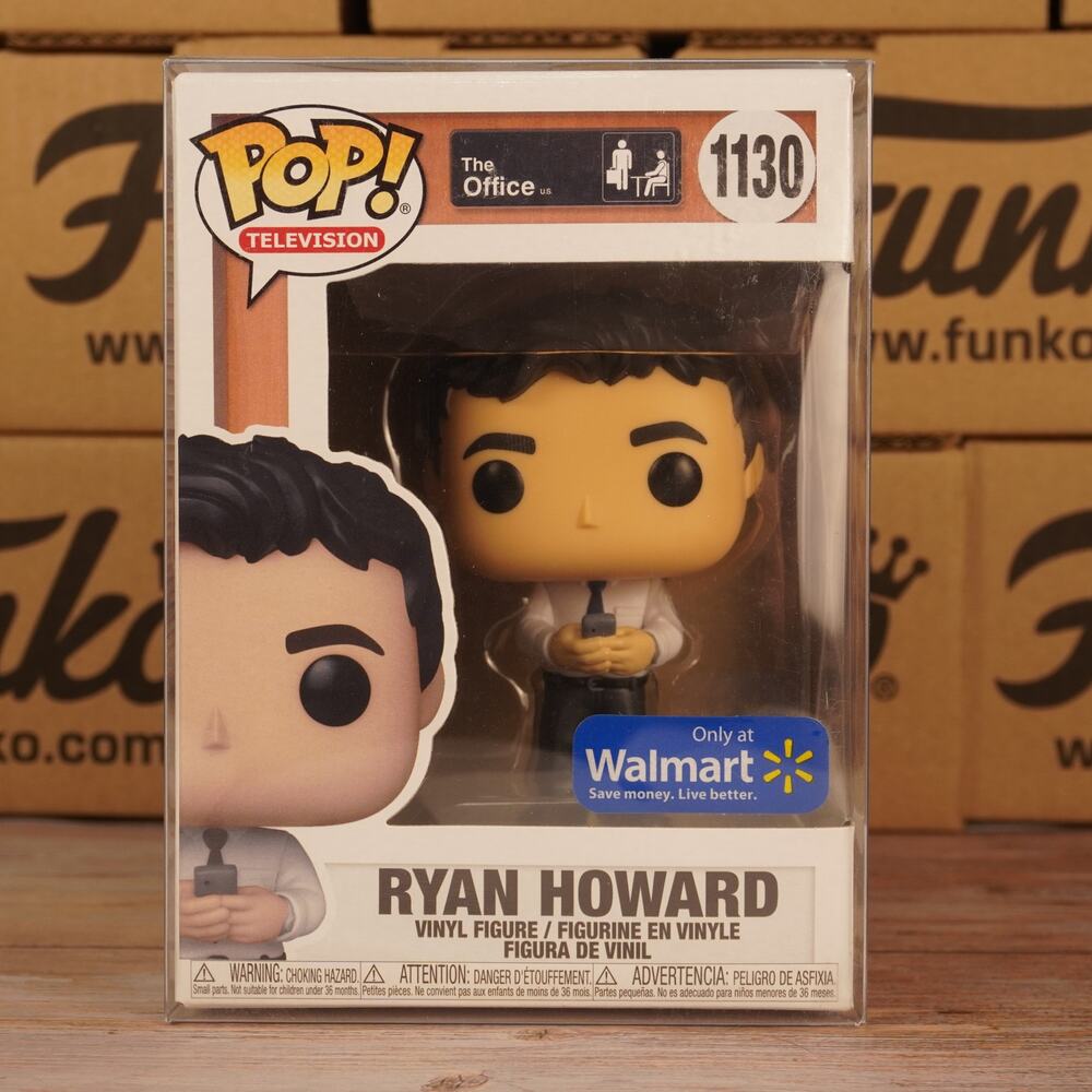 Funko Pop The Office Ryan Howard #1130 Walmart Exclusive Vinyl Figure Protector